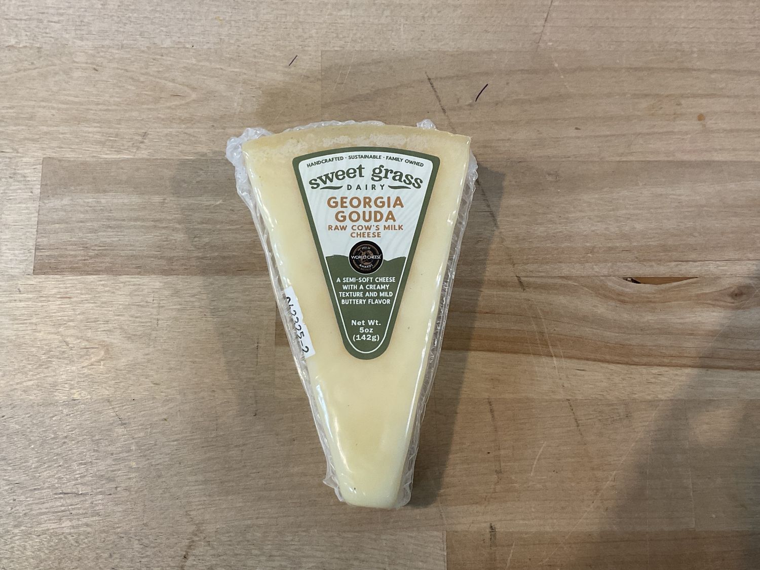 Sweet Grass Georgia Gouda