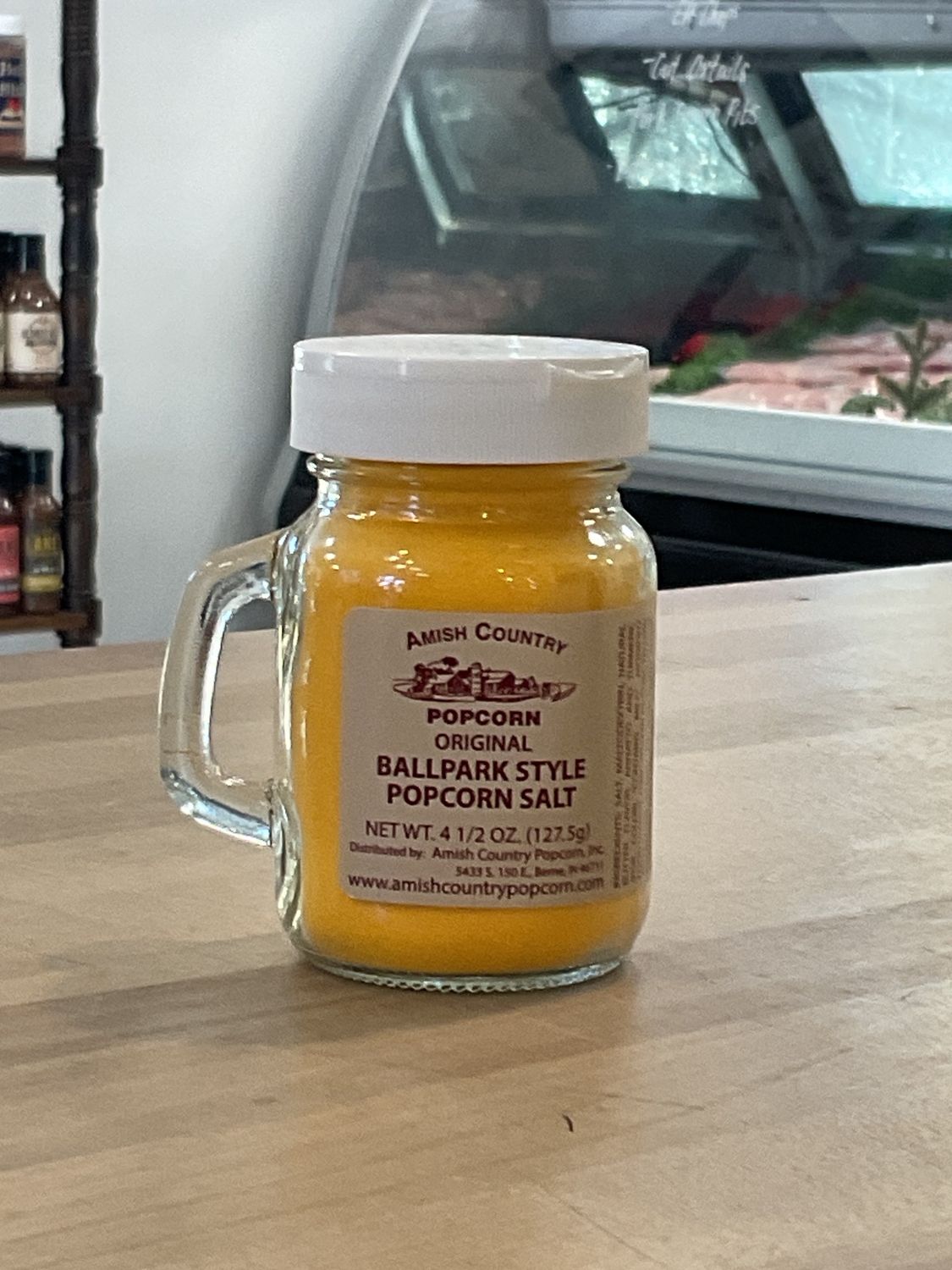 Amish Country Popcorn Bottle of Ballpark Style Popcorn Salt