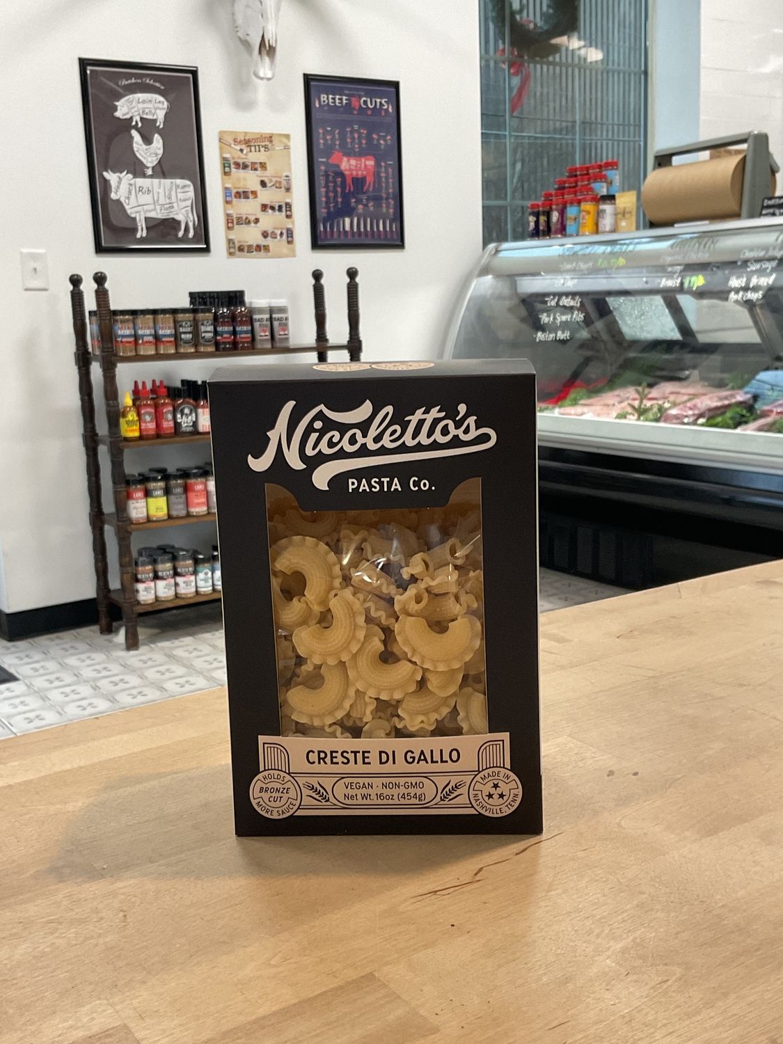 Nicoletto's Pasta Co- Bronze Cut Creste Di Gallo