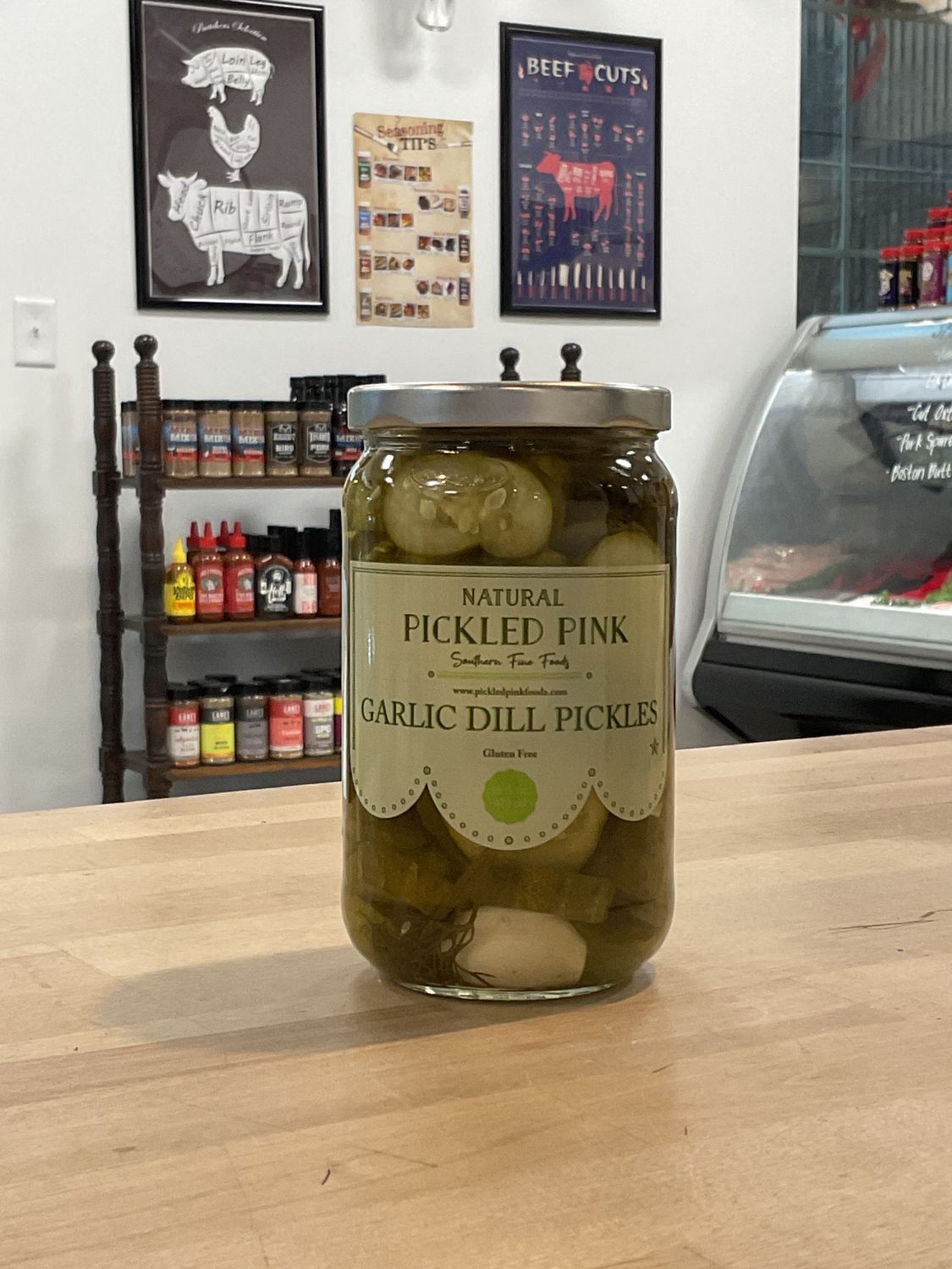 Pickled Pink - Garlic Dill Pickles