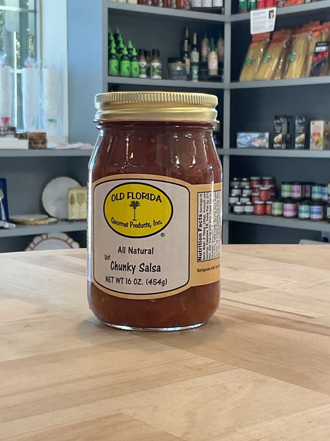 Old Florida Gourmet Salsa; CHUNKY