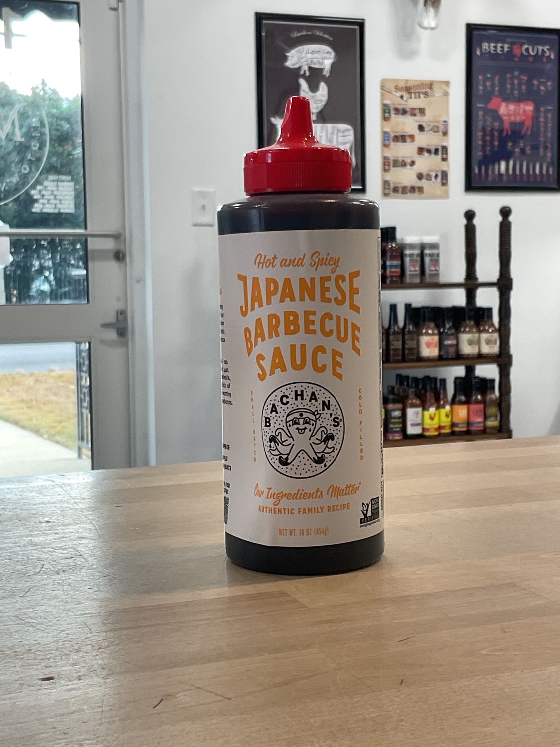 Bachan's Hot &amp; Spicy Japanese BBQ Sauce