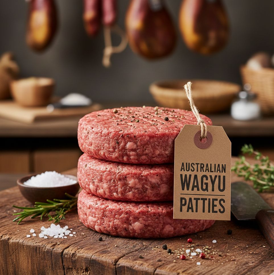Australian Wagyu Hamburger Patties (4pk)