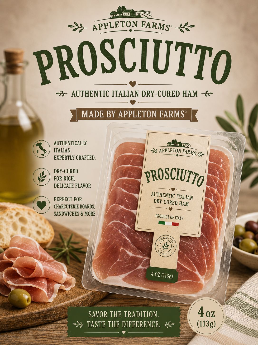 Prosciutto (4oz)