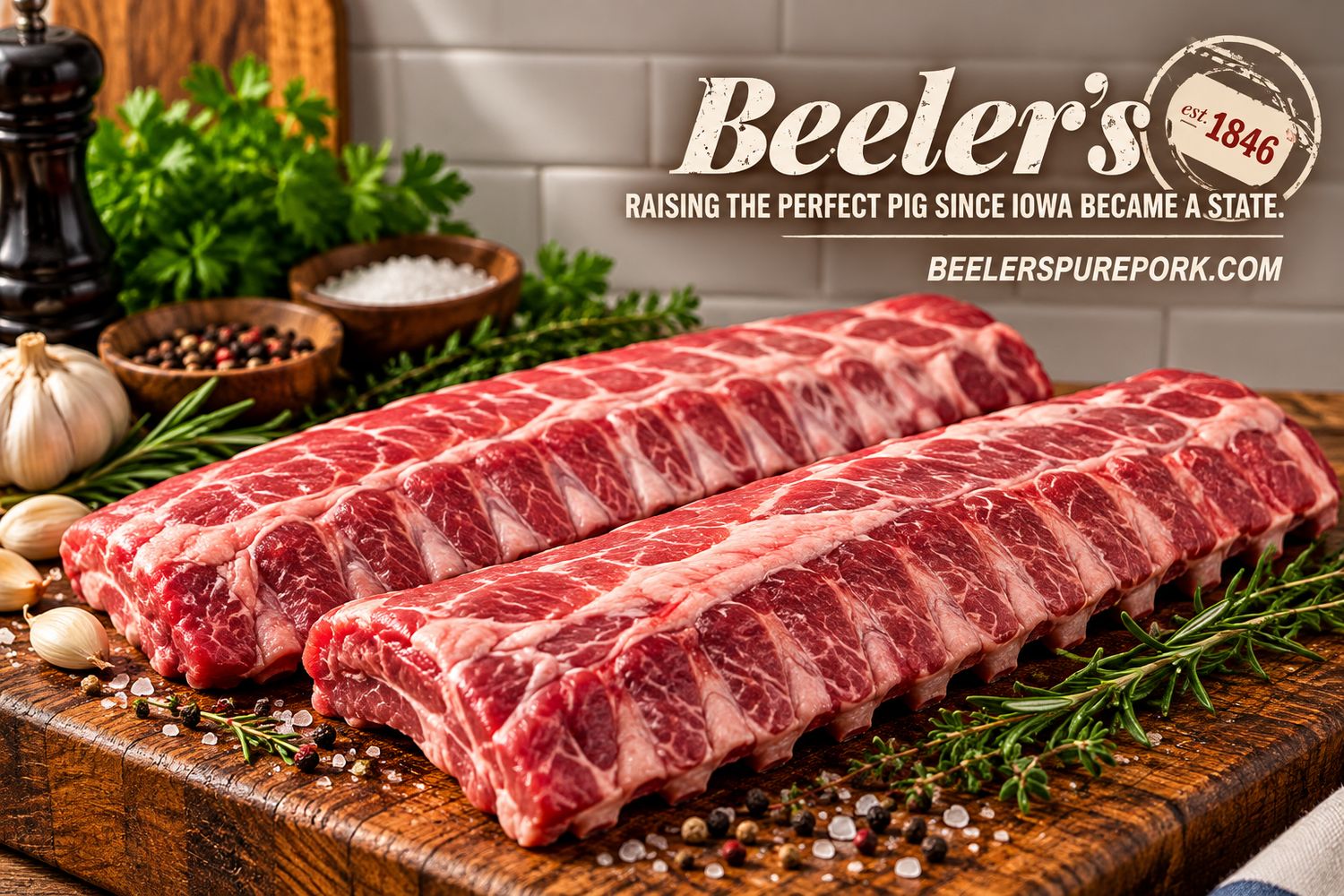 Beeler Baby Back Pork Ribs