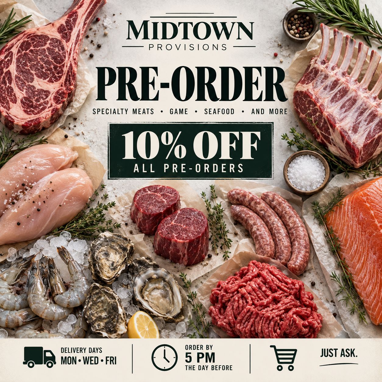 10 % Off Specialty Orders