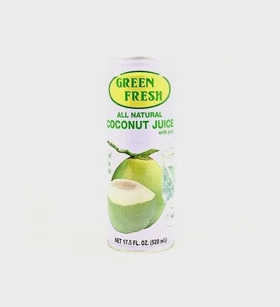 Green Fresh Coconut Juice 17.5oz