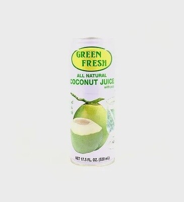 Green Fresh Coconut Juice 17.5oz