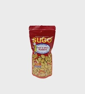 Sugo Greaseless Peanuts Hot &amp; Spicy 100G