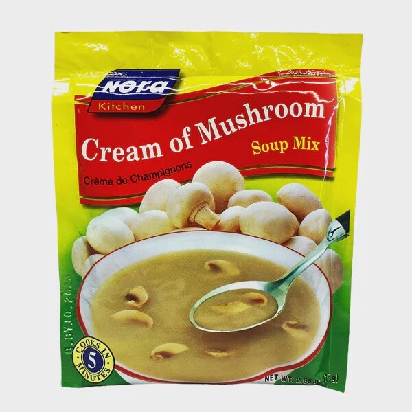 Nora Cream Of Mushroom Soup Mix 76G