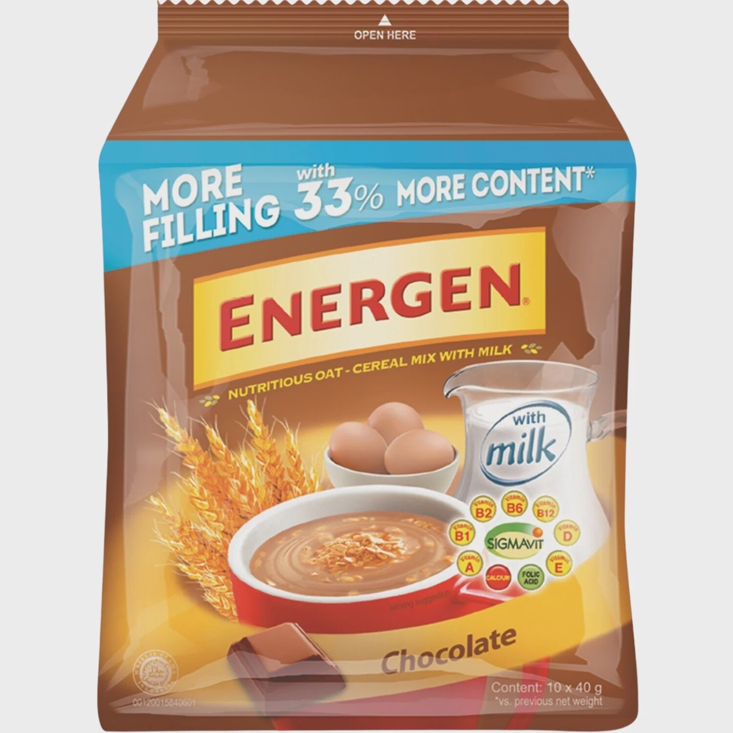 Energen Chocolate 10Pk