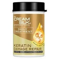 Cream Silk Gold Tub Keratin 650ml
