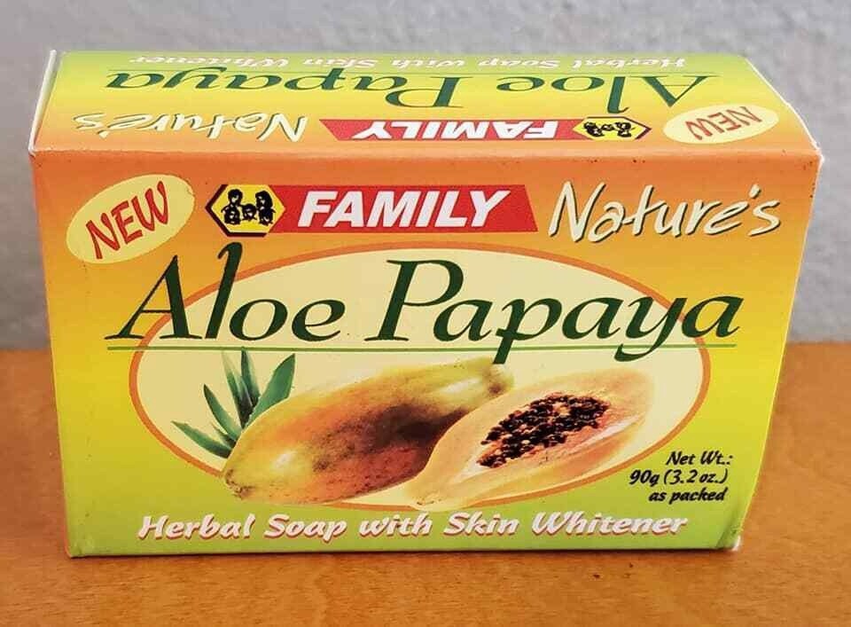 Family Natures Aloe Papaya Soap 3.2oz