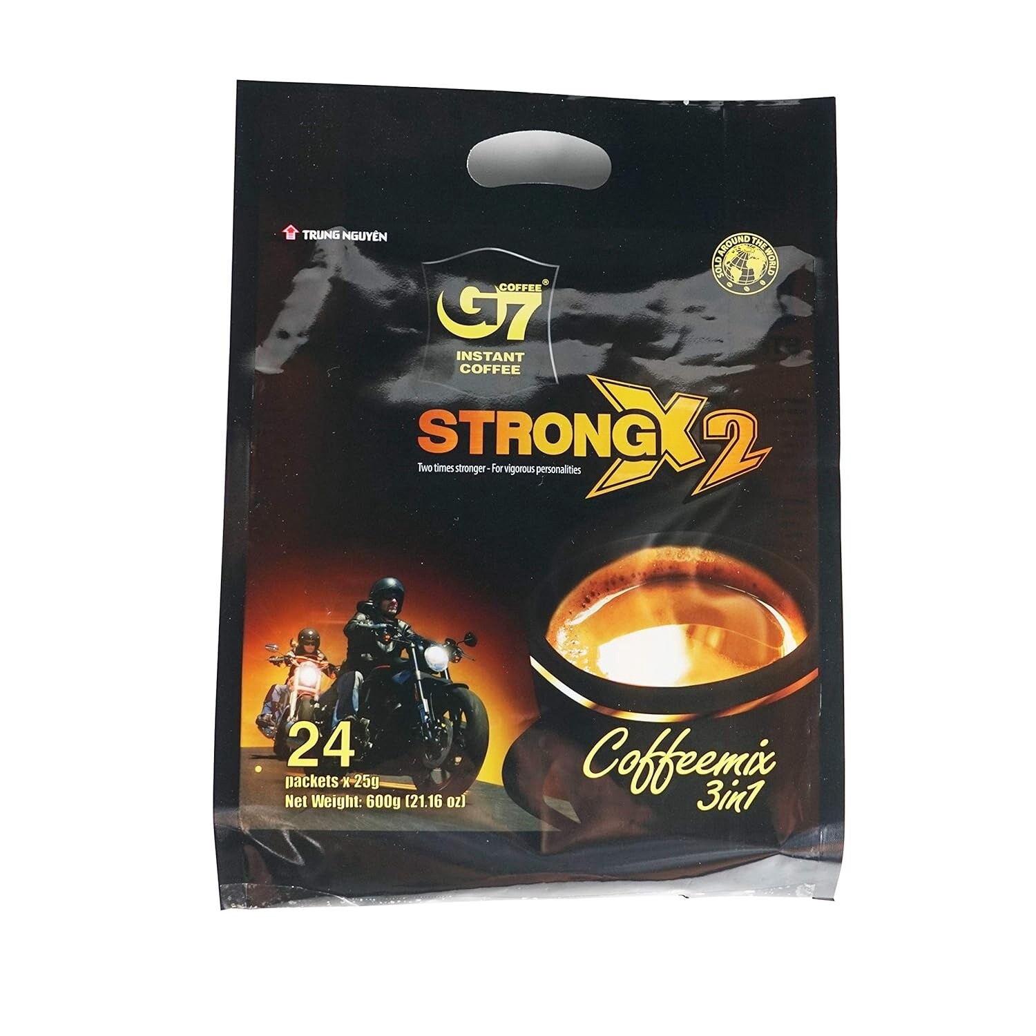 G7 3-In-1 Strong X 2 Instant Coffee 24 X 25G