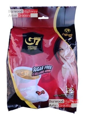 G7 Sugar Free Instant Coffee 22 x 16g