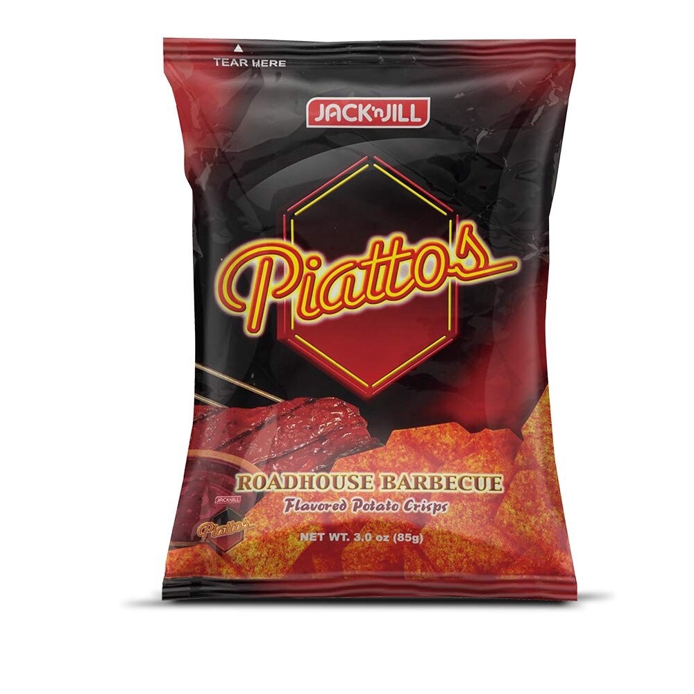 J&amp;J Piattos Roadhouse BBQ 85G