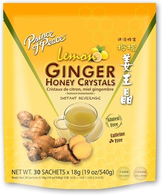 Prince of Peace Ginger Honey Crystals 30 sachets