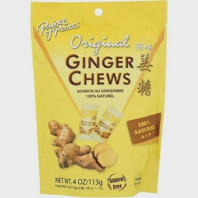 Prince of Peace Ginger Chews 4oz