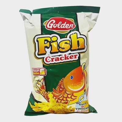 Golden Fish Cracker Salt &amp; Vinegar 200g
