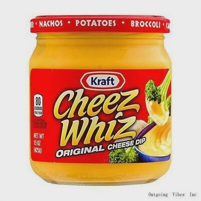 Kraft Cheez Whiz Plain 450g