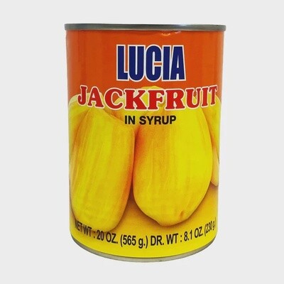 Lucia (Stripped) Yellow Jackfruit in Syrup 21.5oz
