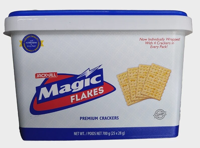Magic Flakes Premium Crackers Tub 25 X 28G