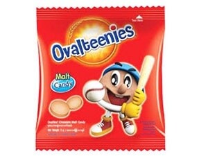 Ovalteenies Chocolate Candy 12G