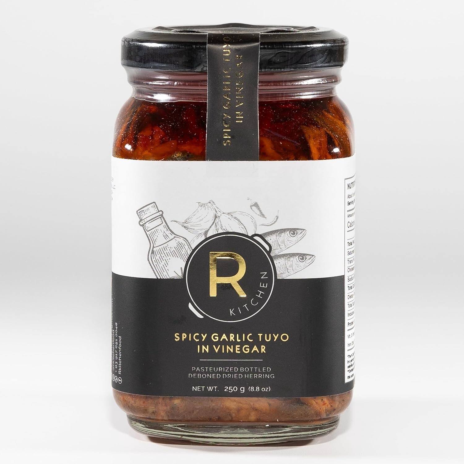 RKitchen Spicy Garlic Tuyo In Vinegar 250G