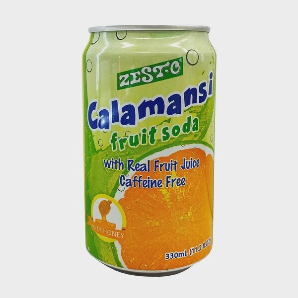 Zesto Fruit Soda - Calamansi W/ Honey 11.2oz (330ML)