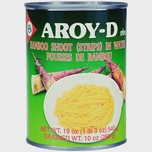 Aroy-D Bamboo Shoot Strip 19oz