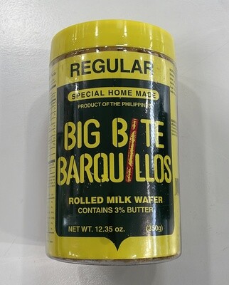 Big Bite Barquillos Reg 12.35oz
