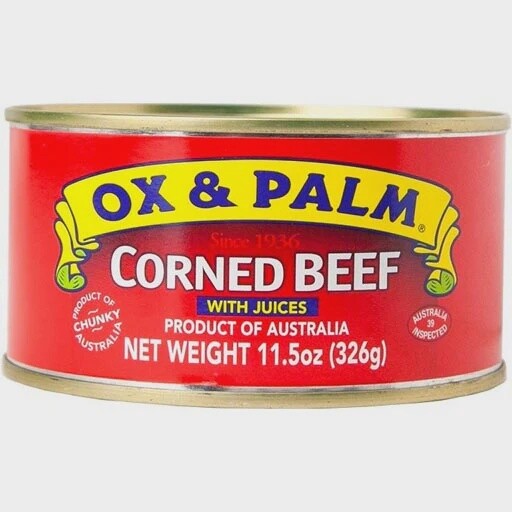 OX &amp; Palm  Corn Beef 326G (11.5 oz)