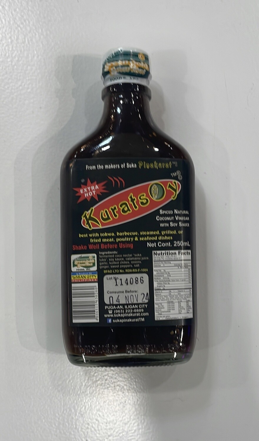 Suka Pinahurat Vinegar Extra Hot 8.5oz