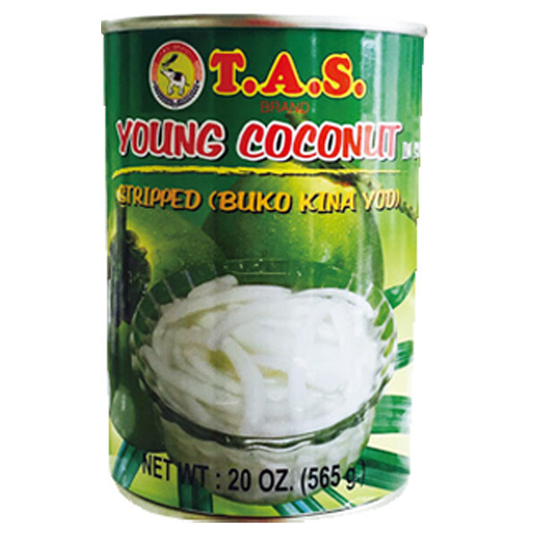 TAS Stripped Coconut Meat 20oz