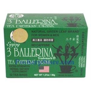 3 Ballerina Diet Tea 12Pack