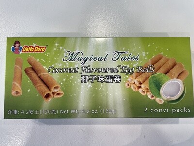 Uenodora Coconut Egg Roll Wafer 4.2oz