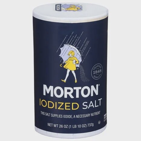 Morton Iodized Salt 26oz