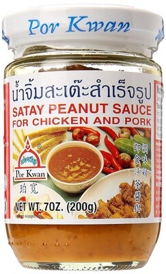 Por Kwan Satay Peanut Sauce 7oz