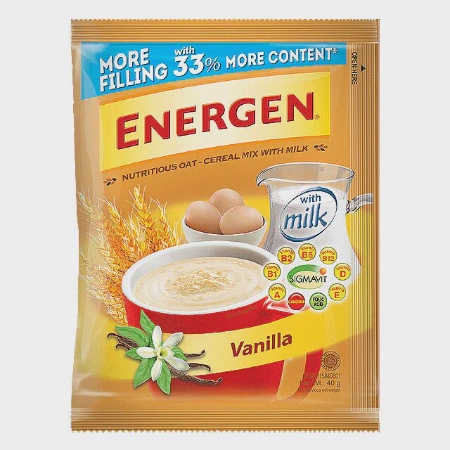 Energen Vanilla Sachet 40G