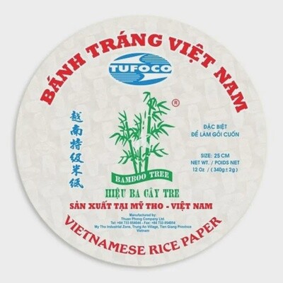 Bamboo Tree Vietnamese Rice Paper 25cm 12oz