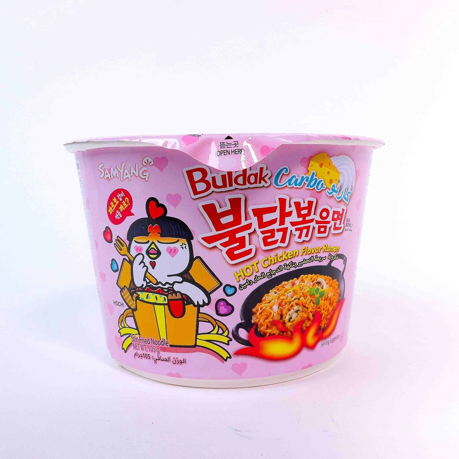 Sam Yang Buldak Ramen Carbonara Big Bowl 105G