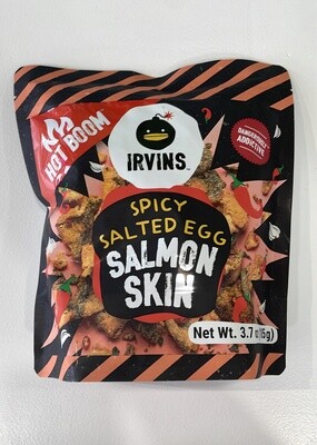 Irvins Salted Egg Salmon Skin 105g