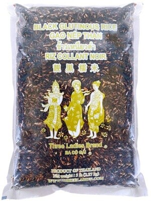 3 Ladies Black Rice 5lbs