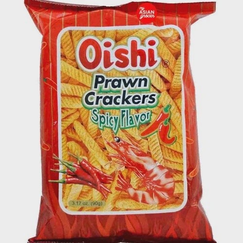 Oishi Prawn Crackers (Spicy) 95G