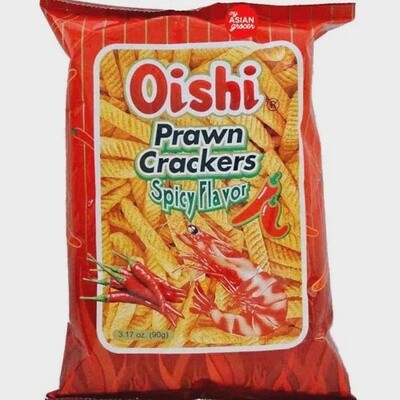 Oishi Prawn Crackers (Spicy) 95G