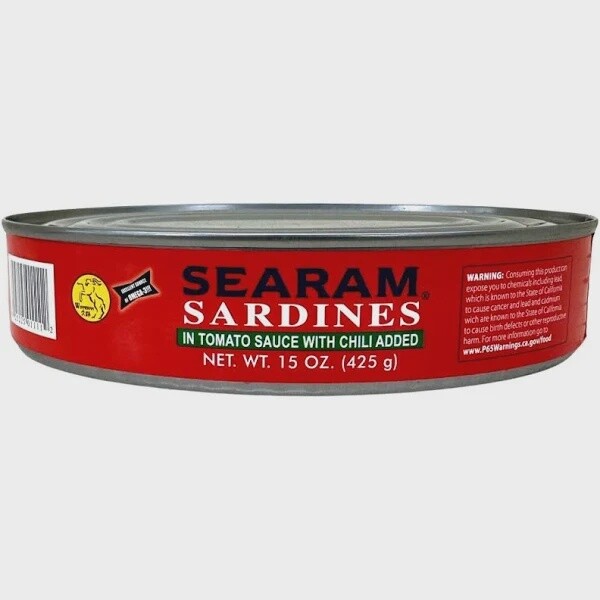 Searam Sardine Spicy Tomato Sauce 15oz