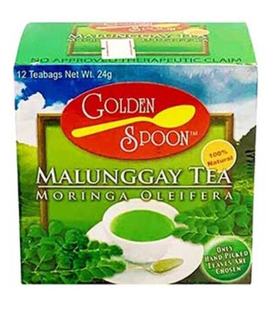 Golden Spoon Malunggay Herbal Tea 12 Bags