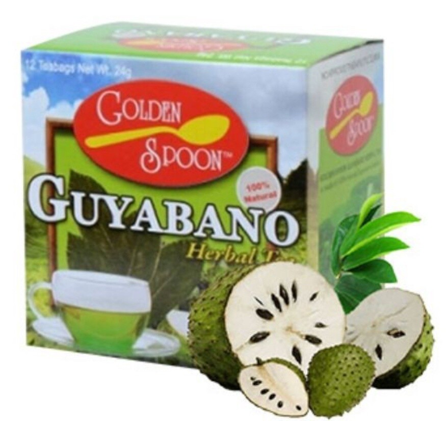 Golden Spoon Guyabano Herbal Tea 12 Bags