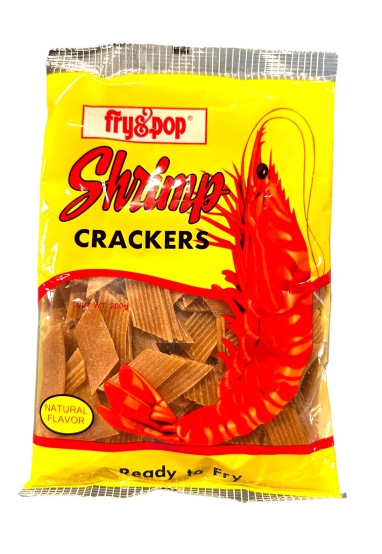 Fry &amp; Pop Shrimp Crackers 200G