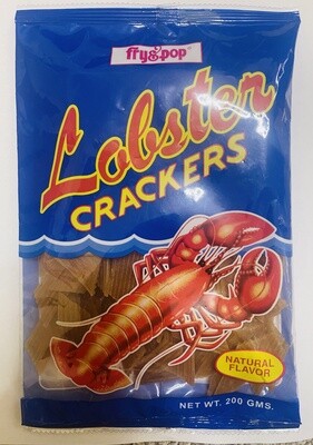 Fry &amp; Pop Lobster Crackers 200g